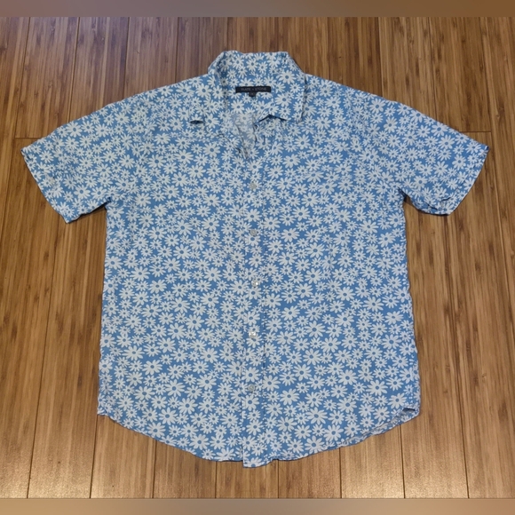 NWOT Slate & Stone Men's Floral Shirt - Picture 1 of 8